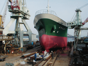 Sno.561 船台状況