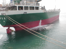 補機冷却海水排出を見る
